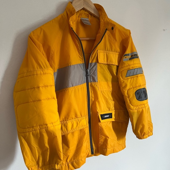 Vintage Nike Jacket / Small / Yellow / Ages 7-12 - Picture 4 of 5